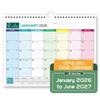 Holidays Marked Wall Calendar Thick Paper Hanging Calendar Colorful English Calendar  Home