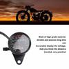 Motorcycle Speedometer Rugged Highly Accurate Reliable Motorbike Speed Gauge for Most Motorbike Models