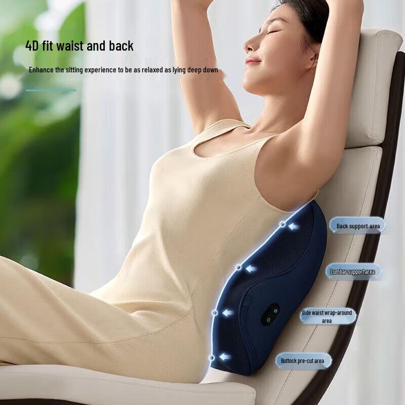 Philips PPM3102B Lumbar Neck Back Massager Cushion CN Plug (adapter Included)