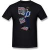 Camiseta Bob Ross Inc Masculina Happy Accidents Tamanho Grande Preta(4)