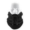 Unisex 3 In 1 Fleece Warm Balaclava Cap Outdoor Face Mask Neck Warm Hooded Hat Men Women Thermal Riding Cycling Beanie Headgear
