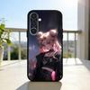 S-Sailor-M-Moon Anime Phone Case For Samsung  A73,72,71,A52,51,40,41,A22,A32,31,A13, Soft Black Shell