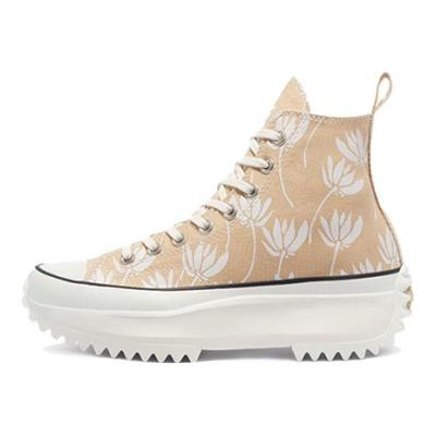 Run Star Hike High Summer Spirit - Sésame Baskets Unisexe Marron Aigrette Noir 171921C
