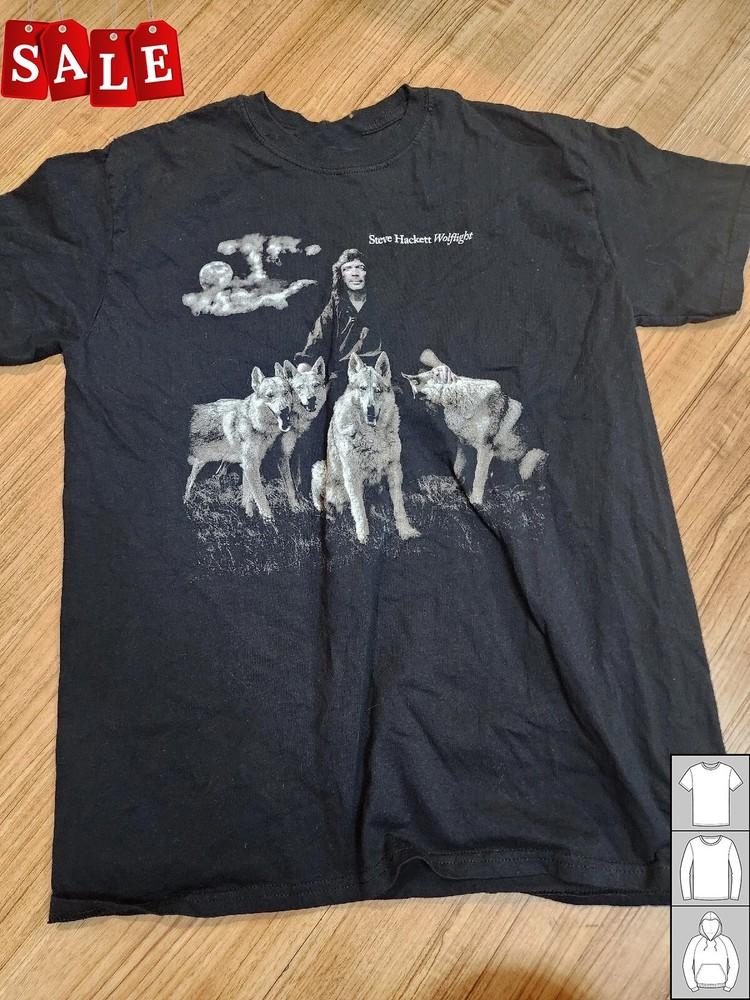 

New Steve Hackett Musician Wolflight Gift For Fans Unisex S-5XL Shirt JM243 Unisex T-Shirt L