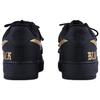 Nike Air Force 1 PU Abrasion Resistant Balance Low top Skateboard Shoes Unisex Black Gold CW2288-001(Team55-)