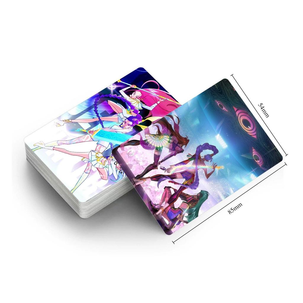 30-Sheet K-POP Demon Hunter Anime Holographic LOMO Flash Cards