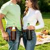 1Pcs Leather Beer Can Bottle Waist With Sturdy Construction And Easy Belt Attachment Perfect For Camping Hiking BBQ Parties