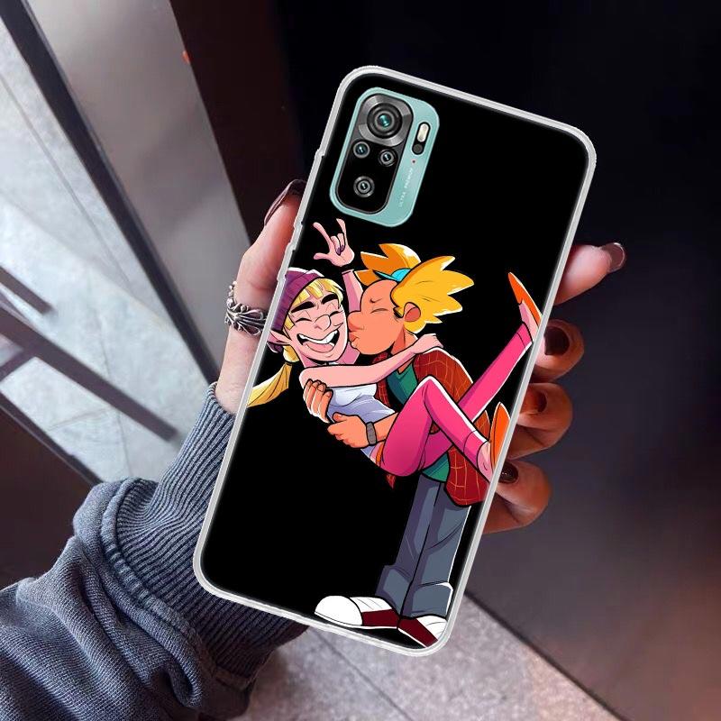 Hey Arnold Phone Case For Xiaomi Redmi Note 10 11 12 13 14 15 Pro Plus 11S 12S 14S 11T 11E 10S Soft TPU Back Cover Redmi Note 14