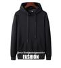 Men's Plus Velvet Loose Trendy Brand Hoodie - 2021 Autumn/Winter Collection, Solid Color, Warm and Casual.