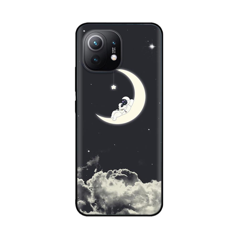 Phone Case For Xiaom Mi 11 Lite Case Soft Silicone Shockproof Back Cover For Xiaomi 11 Lite 11Lite 5G NE Protective Shell Fundas
