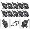 20Pcs Caravans Campers String Light Rope Clamps Traveling Tent Clip Light Hanger For Caravans Campers Easy to Install