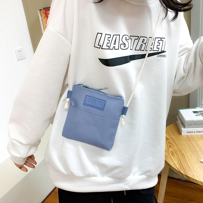 Academic Style Senior High School University Student Schoolbag Backpack Women's Four-Piece Canvas Backpack