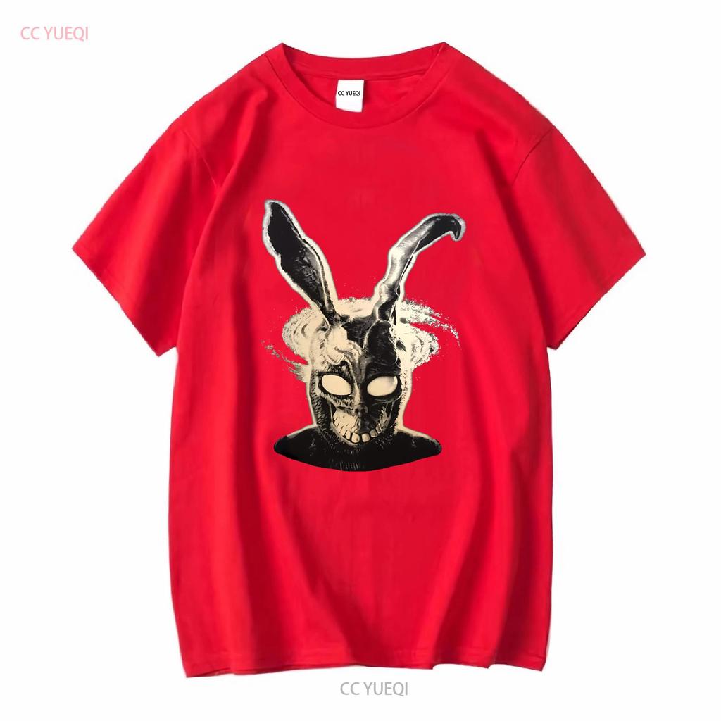 Donnie Darko T Shirt Long or Short Sleeves Vintage Washed Breathable Top For Everyday Wear Fashion Stylish Streetwear Slightly