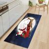 Christmas Kitchen Sand Carpet Doormat Long Floor Mat