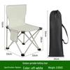 Portable Metal Roll-Up Folding Table for Camping, Picnic, and BBQ