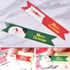 10pcs/set Cute Merry Christmas Santa Claus Snowman Seal Sticker Party Baking Package Paper Tags Labels Xmas Gift
