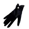 Pearl Decorative White Satin Bridal Gloves Solid Color Women Silk Gloves  Ladies