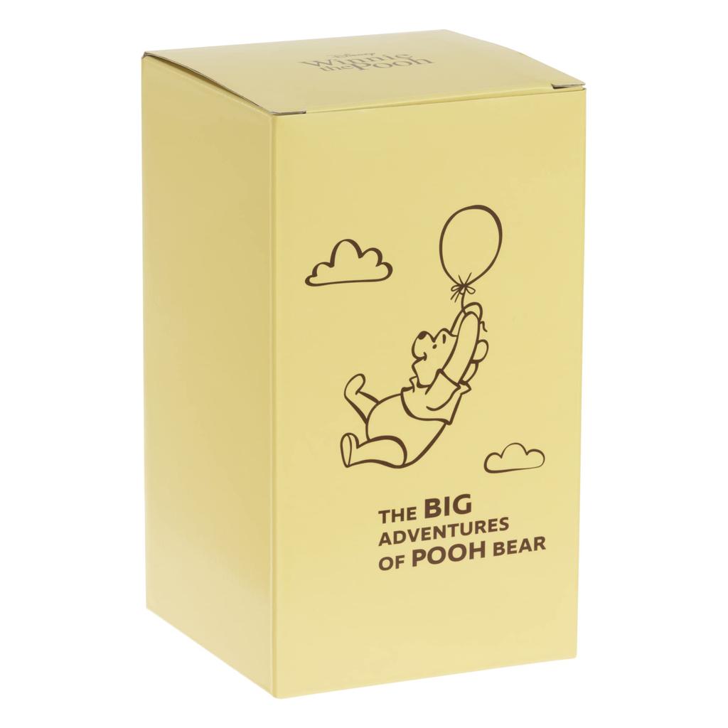 Maebata Disney Winnie the Pooh Stainless Steel Tumbler with 52819 Handle, Yellow, 350ml, D-WP33