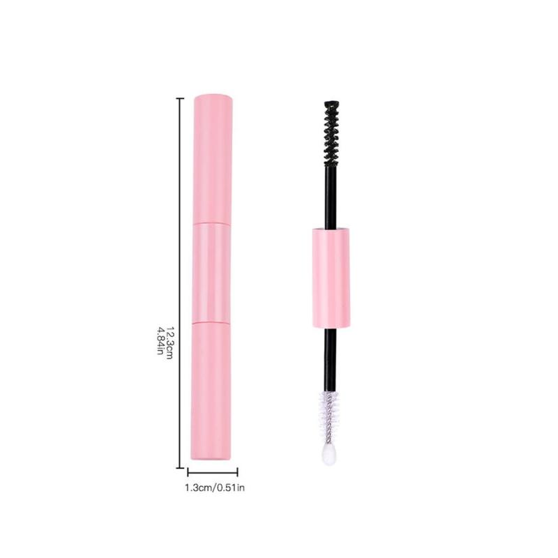 8G Empty Double Head Mascara Wand Tubes Cosmetic Eyelash Tube Lip Gloss Packaging Plastic Eyeliner Bottle
