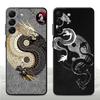 Funda Phone Cover Case for Xiaomi Redmi Note 10S 9S 7 8 11 9 12 Pro 13 Pro Plus 10 14 11s 12s Taiji Dragon