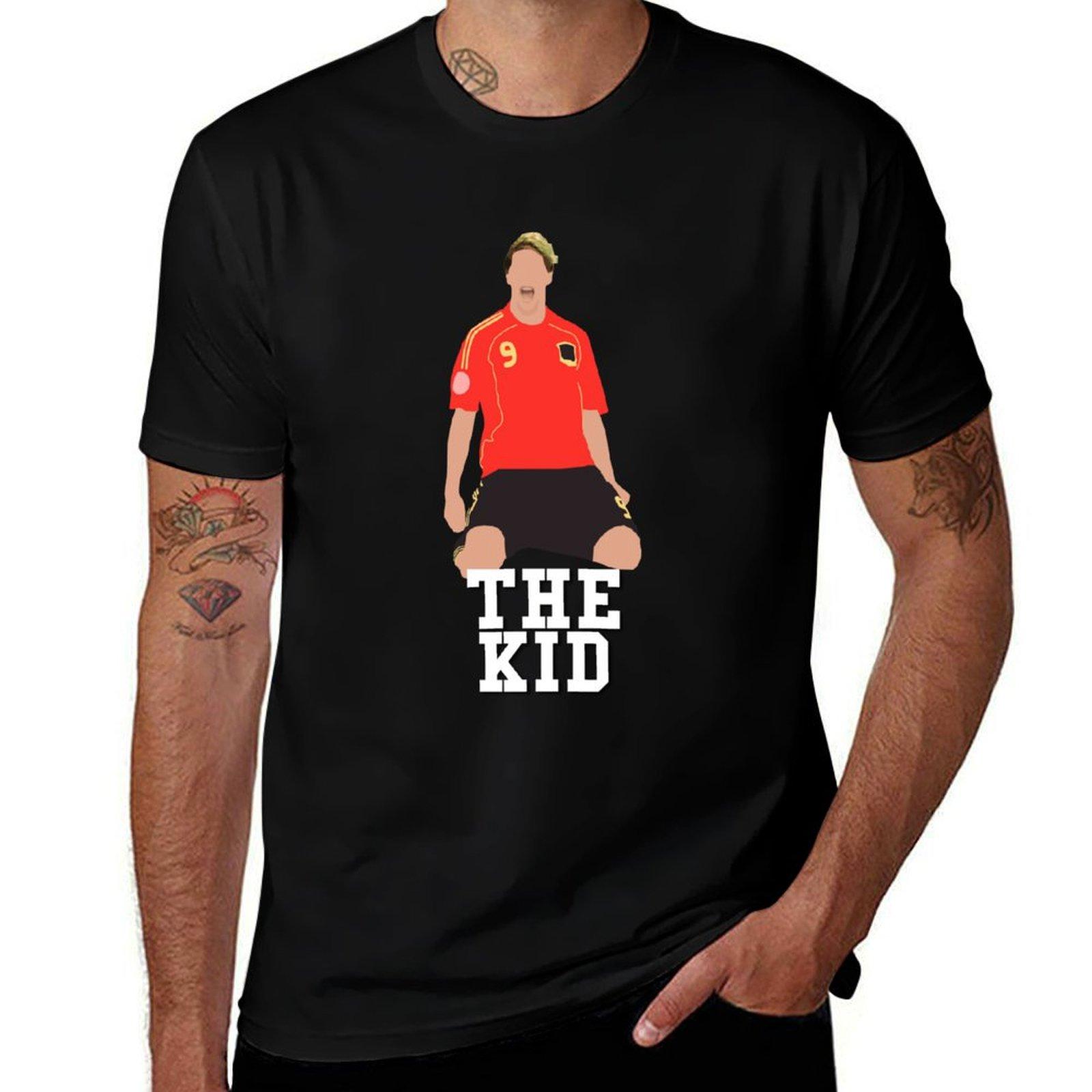 Fernando Torres The Kid Football Player Graphic T-shirt M