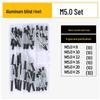 Stainless Steel Countersunk Flat Head Aluminum Open-End Pop Rivet for Decoration