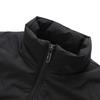 Men's Casual Solid Color Zipper Vest, Men's And Women's Stand-up Collar With Fleece Vest Jacket