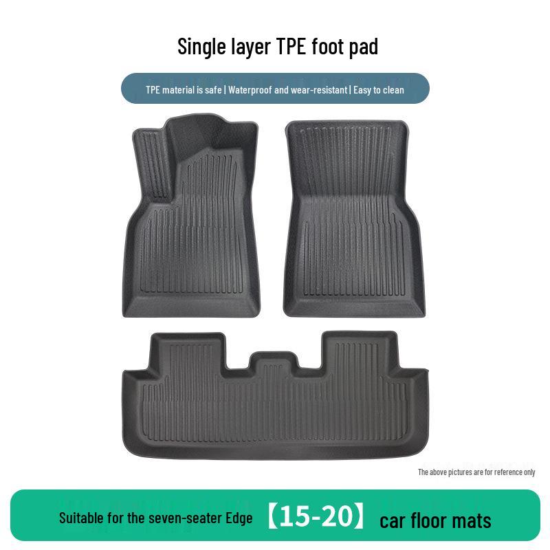 Ford Seven-Seater Edge 15-20 TPE Anti-Slip Floor Mats