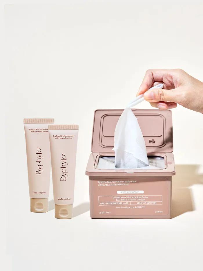 [Byphyto] Byphyto Daily Routine 3-piece set (2 ampoule creams + 1 pull-out mask pack)