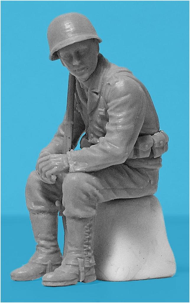 ICM ICM WWII G7107 US Army Patrol Militärfahrzeug M1919A4 Plastikmodell 35599 1/35 mit MG