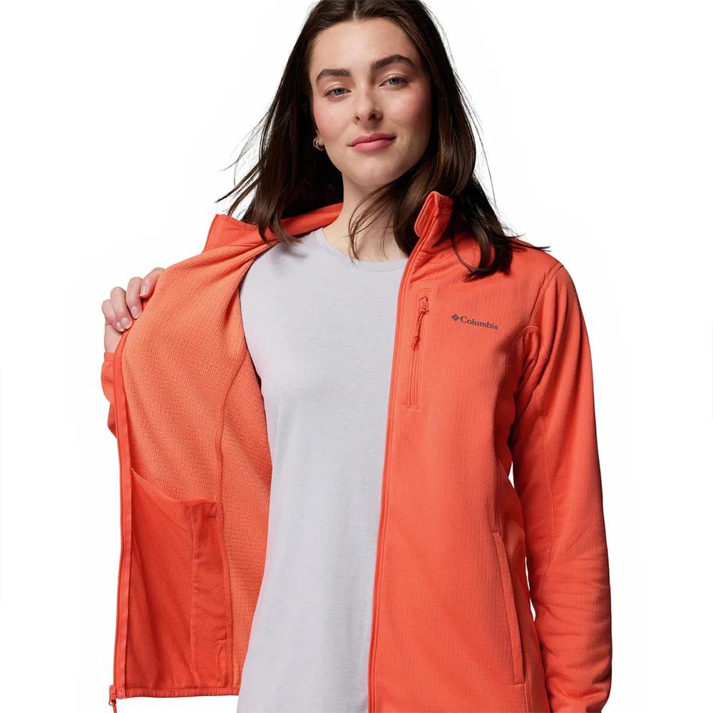 Columbia Fleecejacke Essential Hike™ Grid mit Reißverschluss