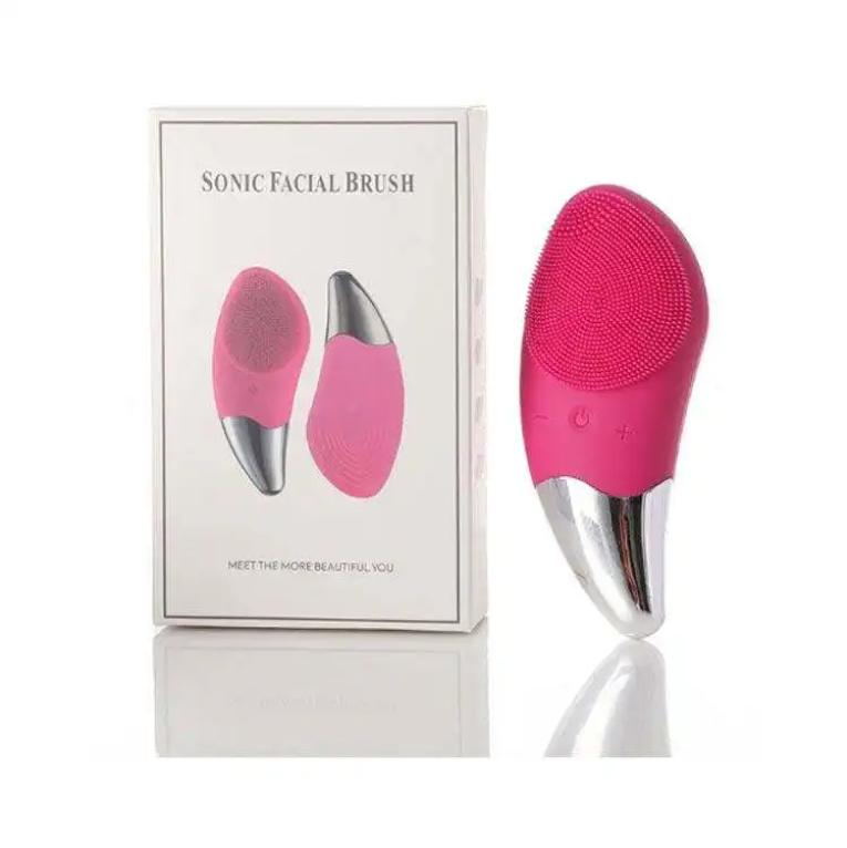 Rechargeable Waterproof IPX7 Silicone Facial Cleansing Brush Electric Facial Brush CN