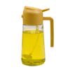 Vaporisateur d'huile 2 en 1 avec bec verseur pour la cuisine, le camping, les barbecues et la pâtisserie. Convient également pour le vinaigre et la sauce soja. Contenance : 450/600 ml.