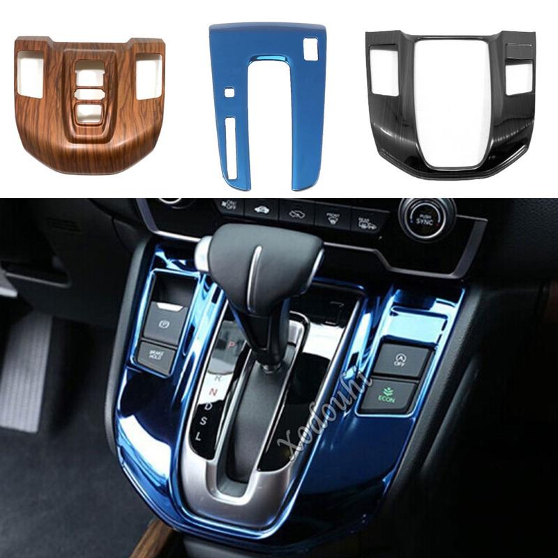 Car Body Stick Inner Middle Front Shift Stall Paddle Cup Lamp Frame Trim Hoods Parts For Honda CRV CR-V 2017 2018