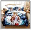 Anime Sword Art Online Duvet Covers 3D Printed Bedding Set Pillowcases kids Bedclothes Bed Linen Luxury Home Textiles