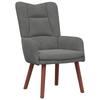 Armchair Dark Grey 63 X 67 X 94 Cm Velvet