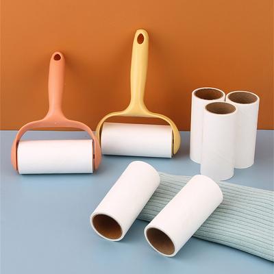 Zerreißbare Rolle Papier Klebrige Rolle Staub Wischer Entferner Katze Hund Kleidung Tousle Remover Tragbare Lint Roller Bett Haar Reinigung Pinsel