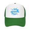 She Dont Hawk Tuah Dont Tawk Tuah Mesh Baseball Cap HipHop Sun Caps Hats Breathable Snapback Caps Fishing Hat Trucker Caps