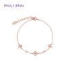 PAULBRIAL PABB0045 Cubic Flower Bracelet