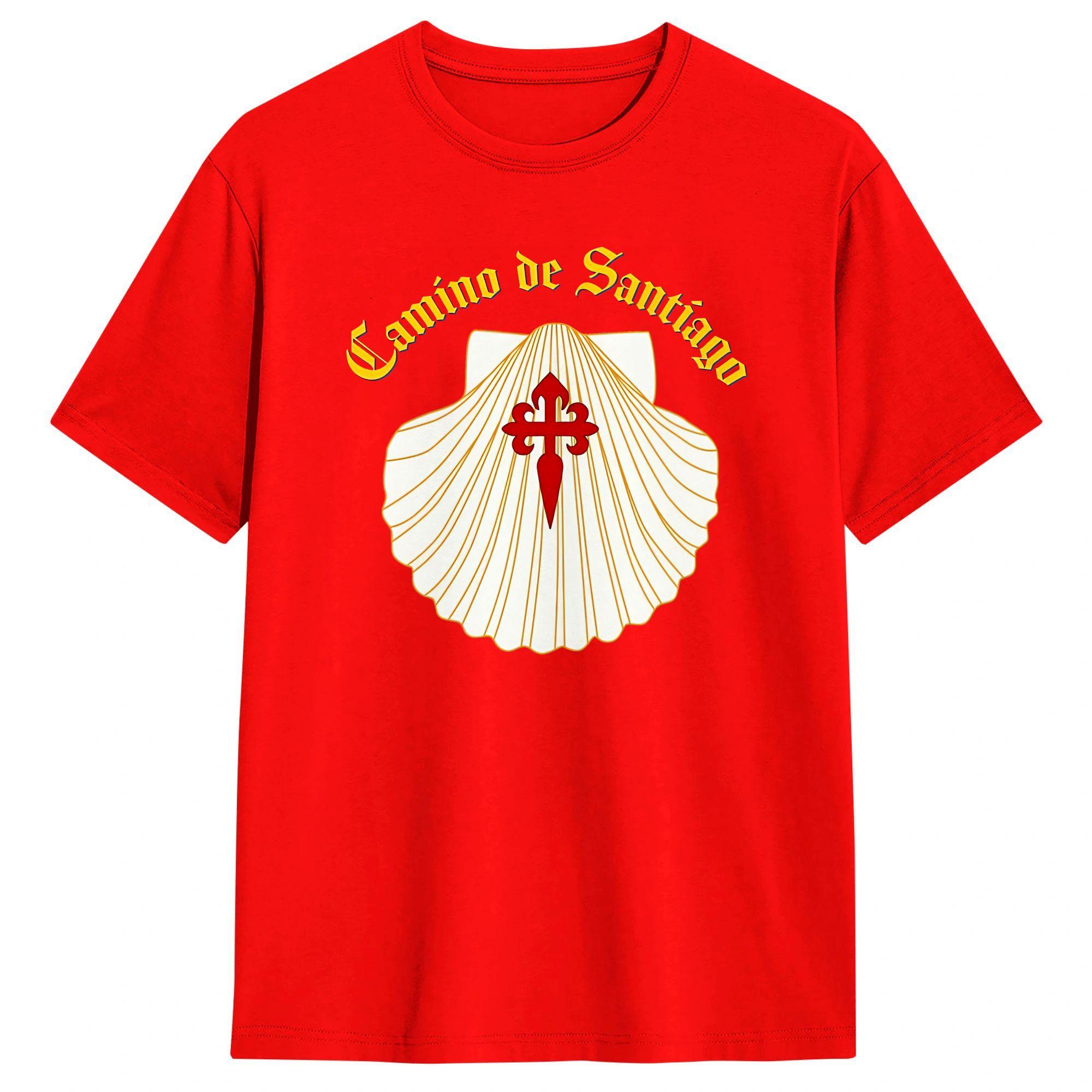 Cross of Santiago Spanish Empire TShirt Summer Aesthetic T Shirts Cotton Popular Tshirt For Couple Casual Tees S
