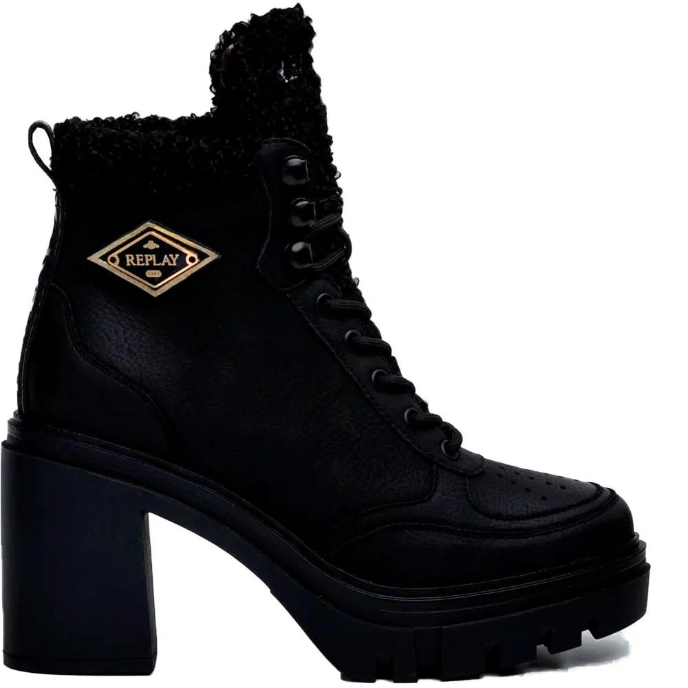 Replay Jen Rombus Booties na obcasie