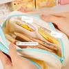 Cartoon 3 Layers Pencil Bag Aesthetic Stationery Storage Bag  School Office