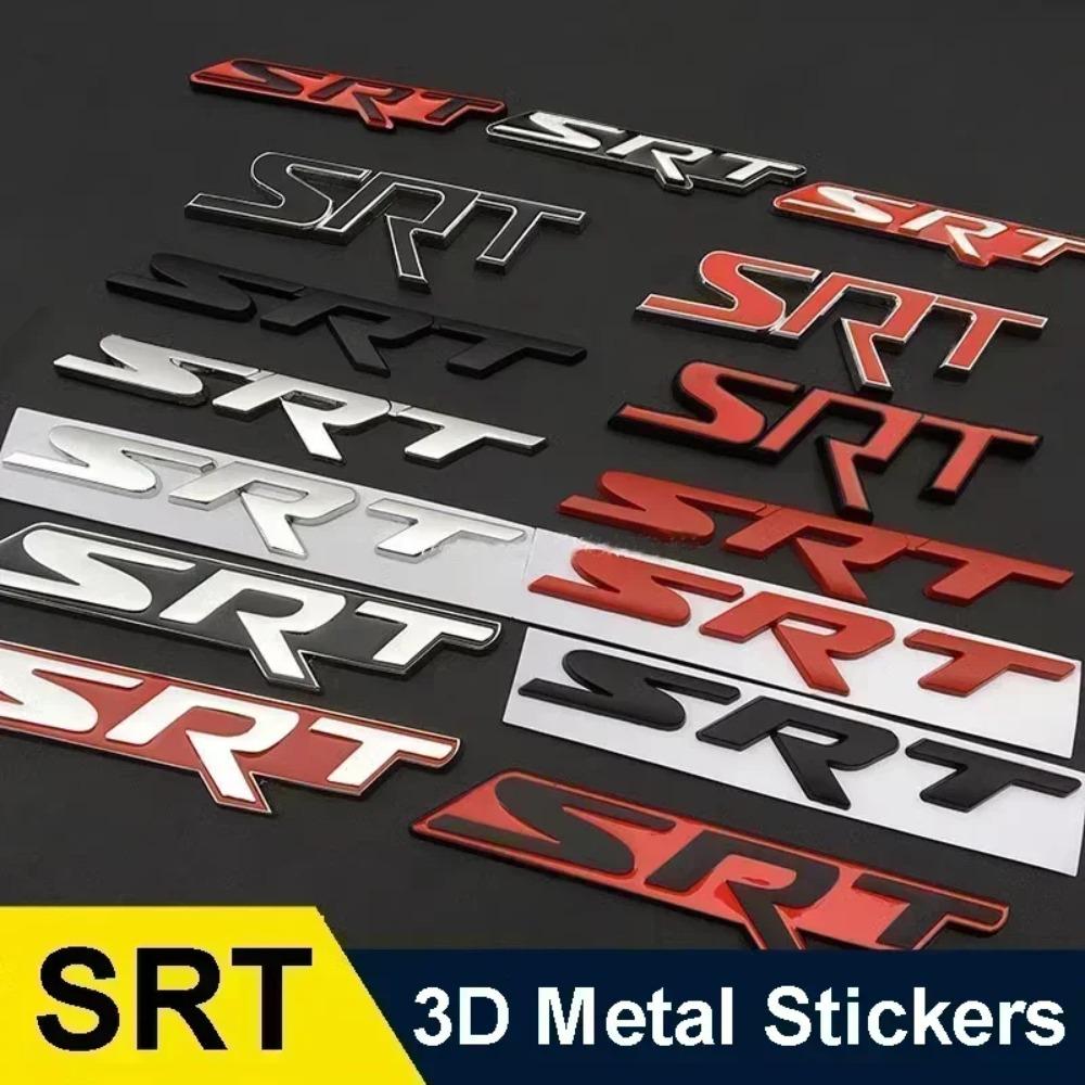 SRT R/T Car Rear Trunk Sticker Side Fender Badge Decals Accessories