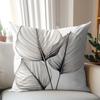 Nordic Style Universal Minimalist Chinese Style Sofa Throw Pillow Cover, Living Room Backrest Pillow Cover