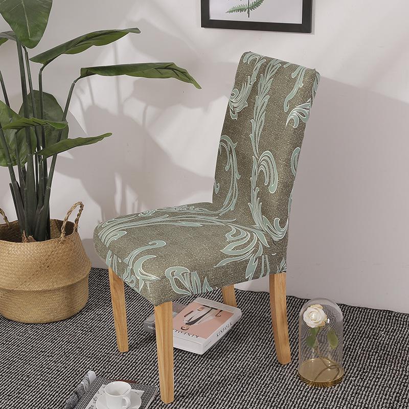 

Эластичный чехол на стул Бытовой чехол на обеденный стул 160 г/м² Цельный чехол на компьютерное кресло Чехол на стул для отеля Отель 40*50