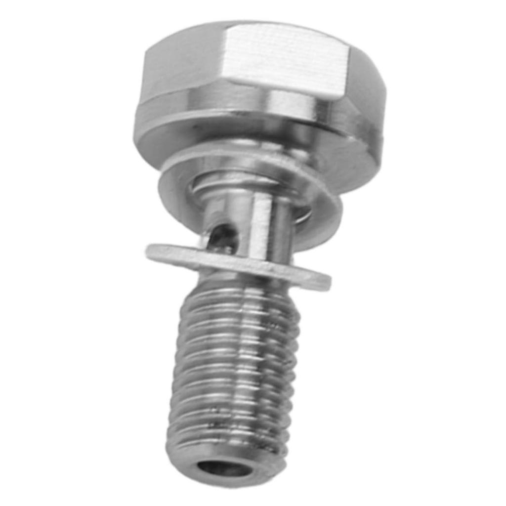 Turbo Banjo Bolt Kit M8 X 1mm Tube Connection Liquid Cintrol Turbo Brake Line Banjo Bolt