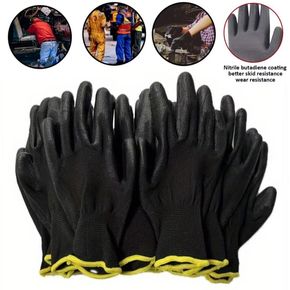 Hand Protect Safety Work Gloves Nylon Repair Special Gloves Work Gloves PU Gloves  Carpenter