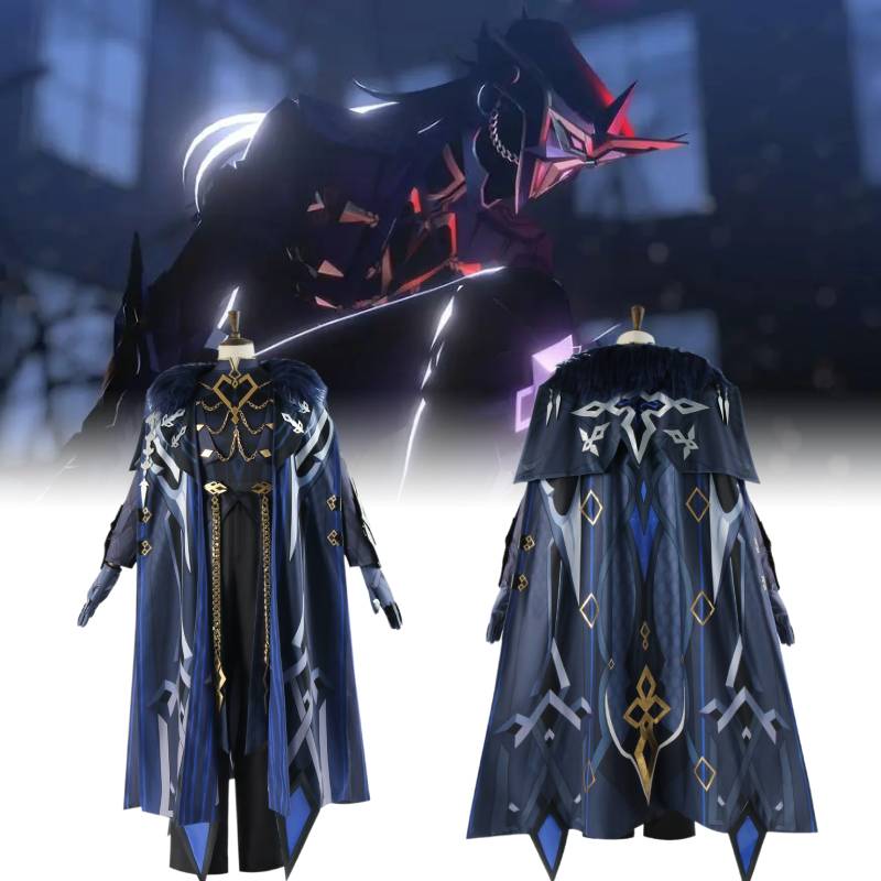 The Genshin Cosplay Captain Capitano Costume Halloween Carnival Suit Costume
