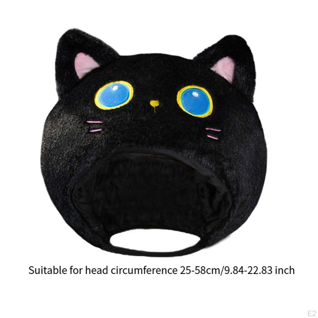 Animal Hat Cat Shape Cute Cartoon Selfie Decorative Novelty Ski Hood Cap