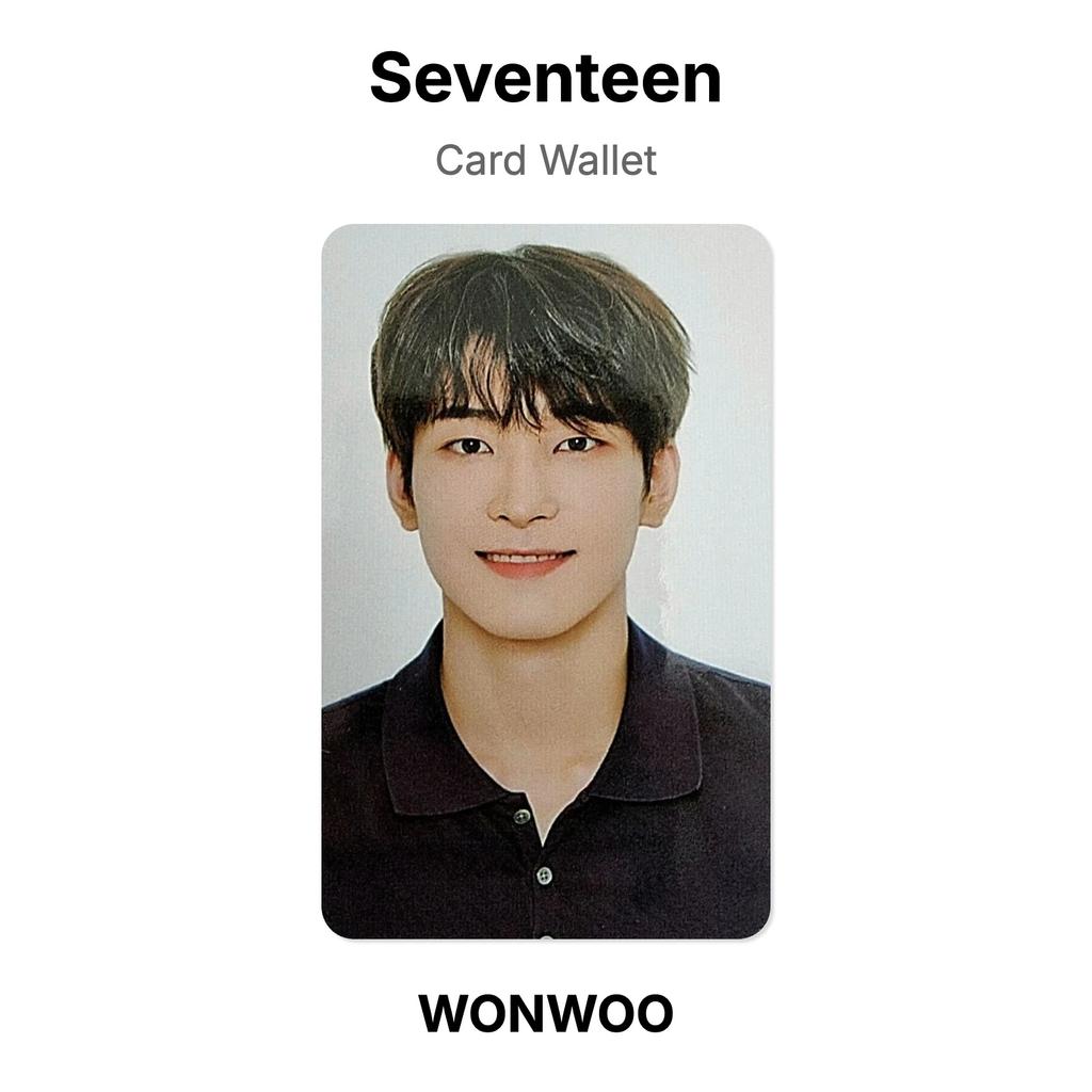 Seventeen Card Wallet Official Photocard